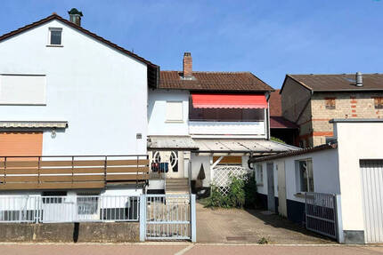 Interessantes, gepflegtes 2-Fam.-Haus in Poppenhausen, EG Wohnung barrierefrei