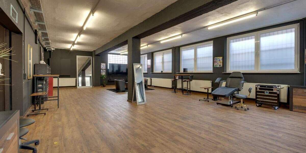 Moderne Gewerbefläche für Büro, Praxis oder Studio - zentrale Lage in Würzburg-Sanderau zimmer