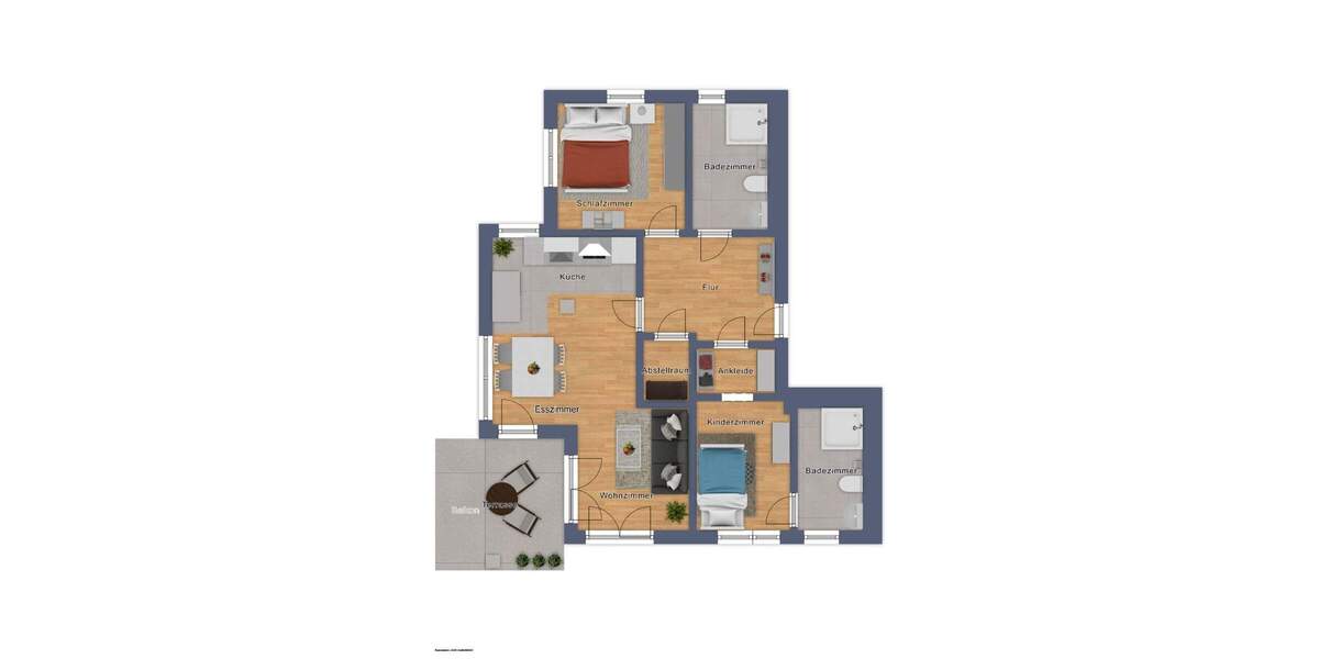Etagenwohnung Würzburg Frauenland - 3 Zimmer, 91 m&sup2;, 880.000&euro; | Angebot:25820147