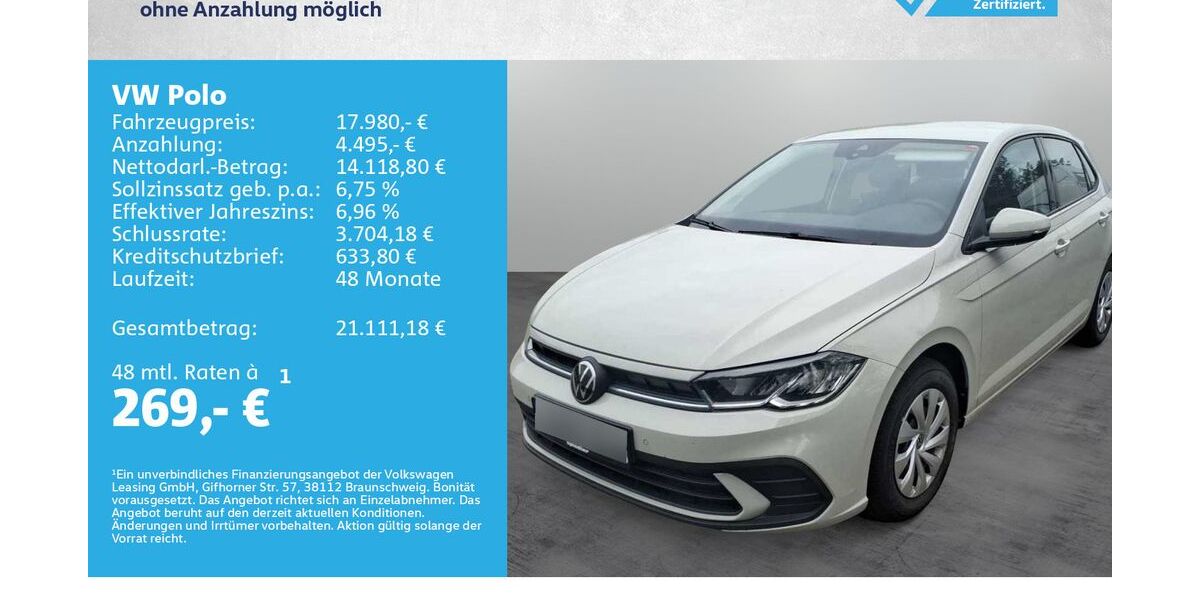 VW Polo 11.500 km 17.980 &euro; Würzburg 97076