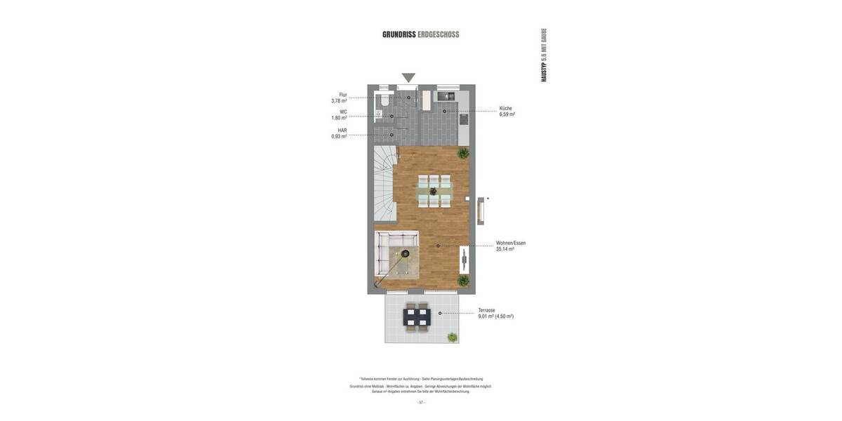 Doppelhaushälfte Marktheidenfeld - 5 Zimmer, 131 m&sup2;, 474.900&euro; | Angebot:25731308