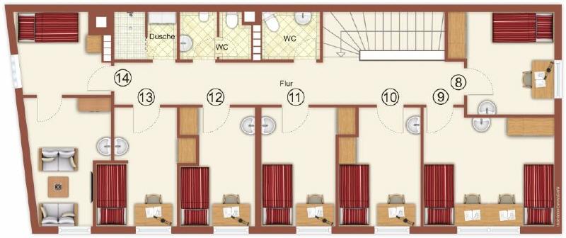 WÜWeingartenstraße - nur wenige Gehminuten zur Uni! 1 zimmer