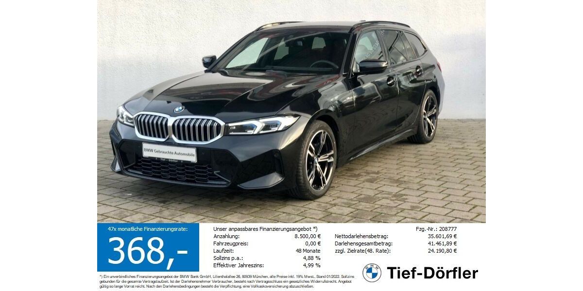 BMW 318 6.940 km 42.440 € Marktsteft 97342