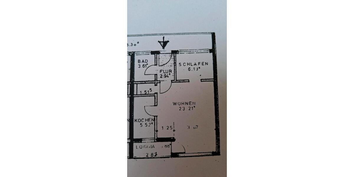 Etagenwohnung Würzburg Dürrbachau - 2 Zimmer, 42 m&sup2;, 830&euro; | Angebot:26670260