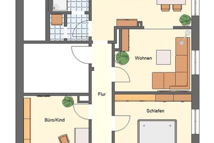 3-Zimmer Wohnung Erstbezug ca. 85 m2 in Waigolshausen 3 zimmer