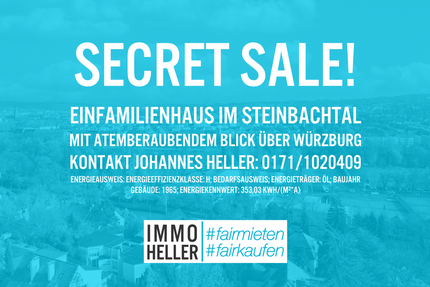 Haus Würzburg Steinbachtal - 6 Zimmer, 184 m&sup2;, 590.000&euro; | Angebot:27144359