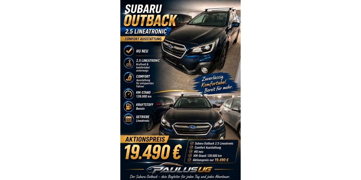 Subaru Outback 138.900 km 17.800 &euro; Markt Einersheim 97348