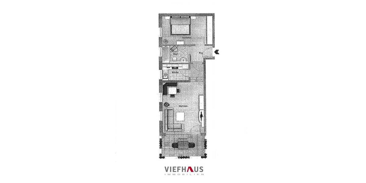 Etagenwohnung Höchberg - 2 Zimmer, 61 m&sup2;, 720&euro; | Angebot:26108134