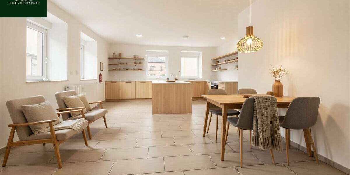 Etagenwohnung Zellingen - 4 Zimmer, 140 m&sup2;, 389.000&euro; | Angebot:25836500