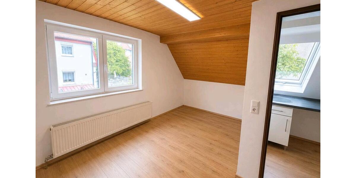 Dachgeschoßwohnung Estenfeld - 1 Zimmer, 25 m&sup2;, 600&euro; | Angebot:26652019