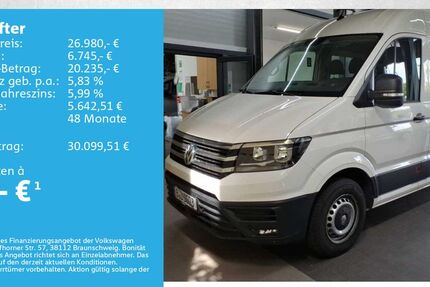 VW Crafter 126.000 km 26.980 &euro; Würzburg 97076