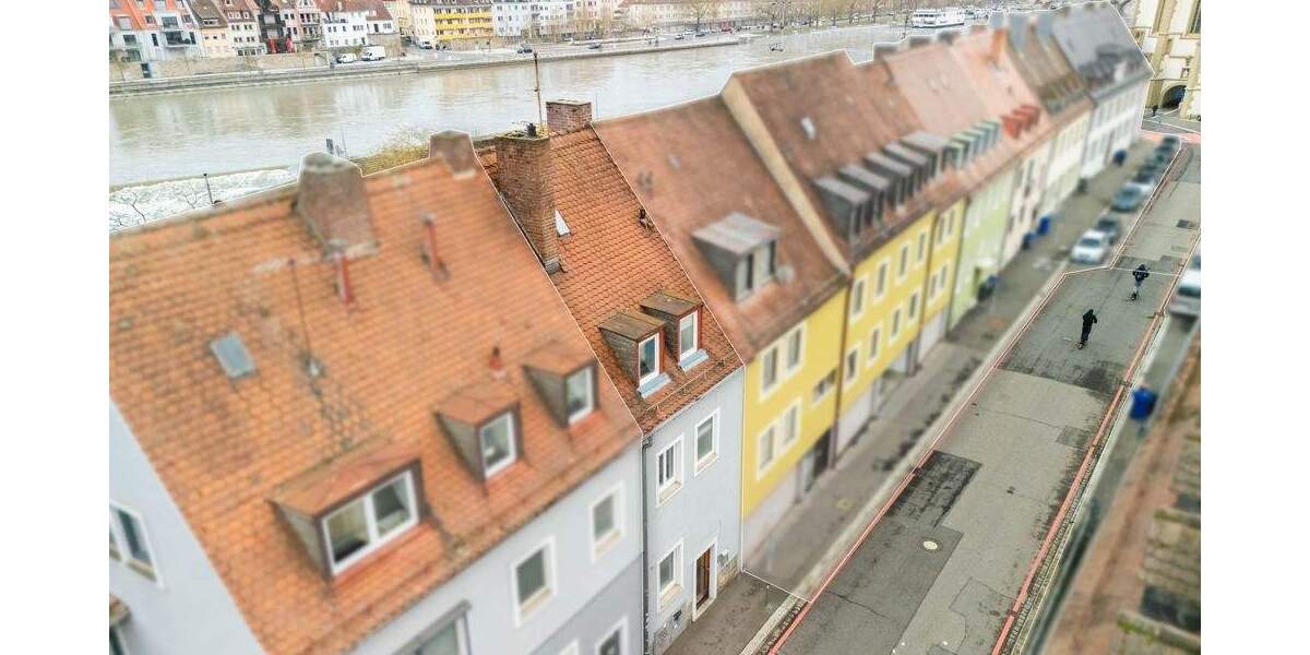 Mehrfamilienhaus, Wohnhaus Würzburg Altstadt - 3 Zimmer, 55 m&sup2;, 279.000&euro; | Angebot:25602034
