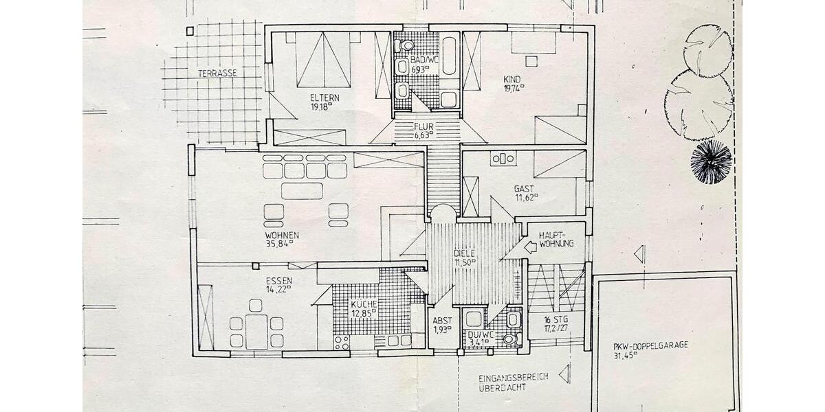 Erdgeschoßwohnung Margetshöchheim - 5 Zimmer, 146 m&sup2;, 1.730&euro; | Angebot:26589431