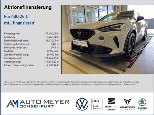 Cupra Formentor 84.460 km 37.460 € Ochsenfurt 97199