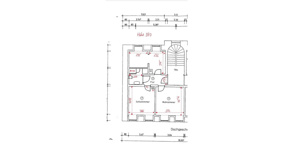Etagenwohnung Würzburg Dürrbachau - 2.5 Zimmer, 55 m&sup2;, 309.000&euro; | Angebot:25926257