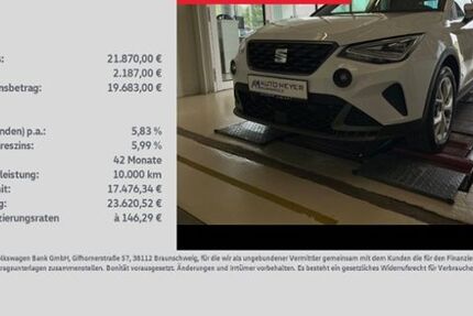 Seat Arona 20.178 km 21.870 € Ochsenfurt 97199