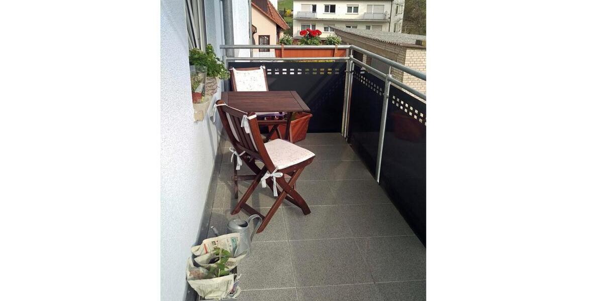 Helle 4-Zimmer-Wohnung in Arnstein mit Balkon 4 zimmer