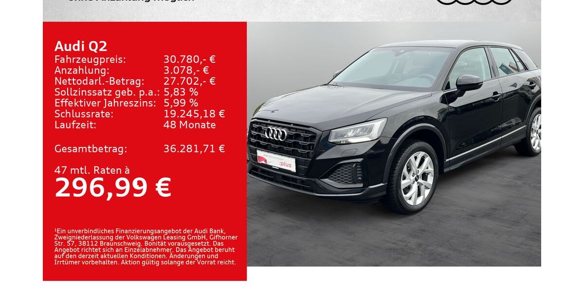 Audi Q2 29.000 km 29.980 &euro; Kitzingen 97318