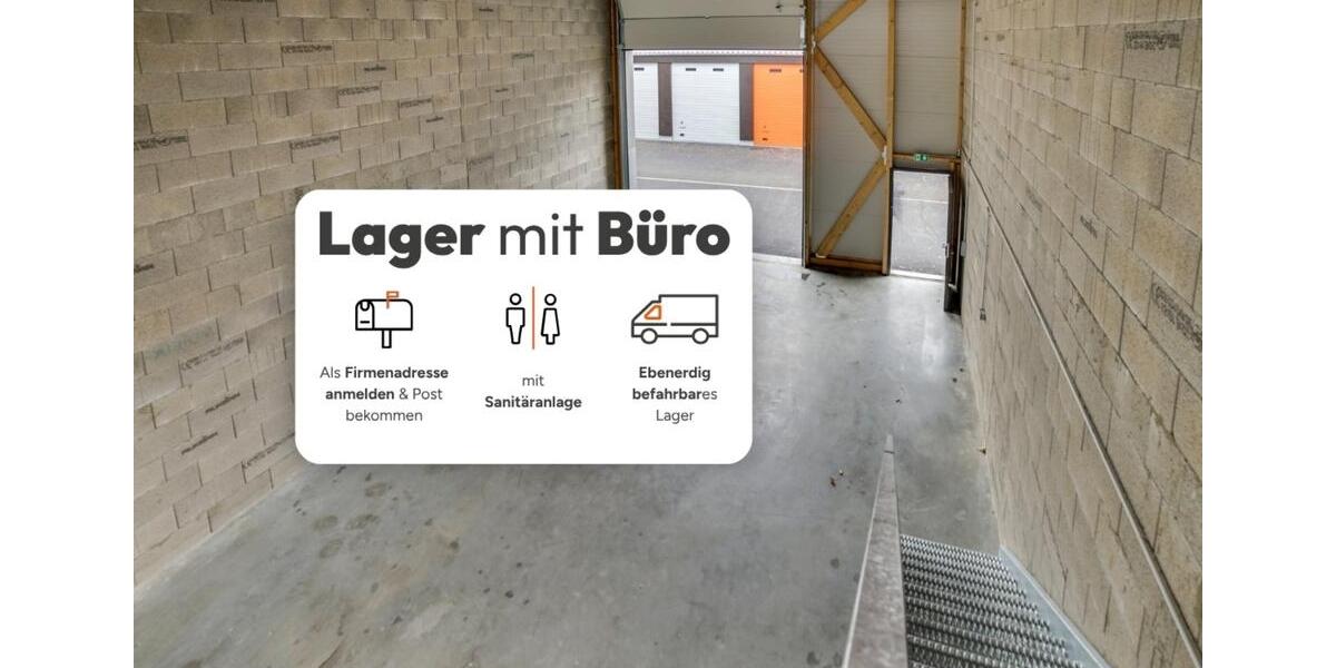 145m² Lager mit Büro | Gewerbefläche mieten in Würzburg zimmer