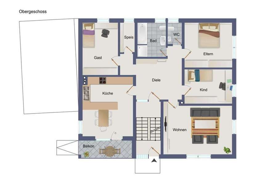 Wohnung zum Kaufen in Karlstadt 180.000 € 122.7 m²
