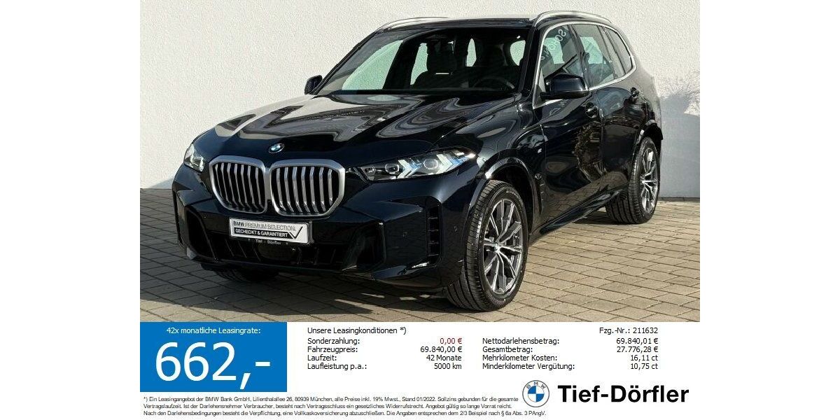 BMW X5 13.949 km 69.490 &euro; Marktsteft 97342