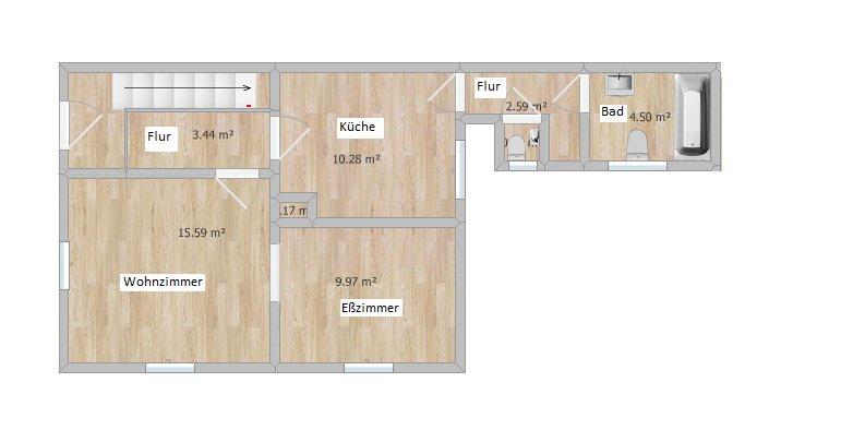 Doppelhaushälfte Güntersleben - 6 Zimmer, 100 m&sup2;, 450.000&euro; | Angebot:26953066