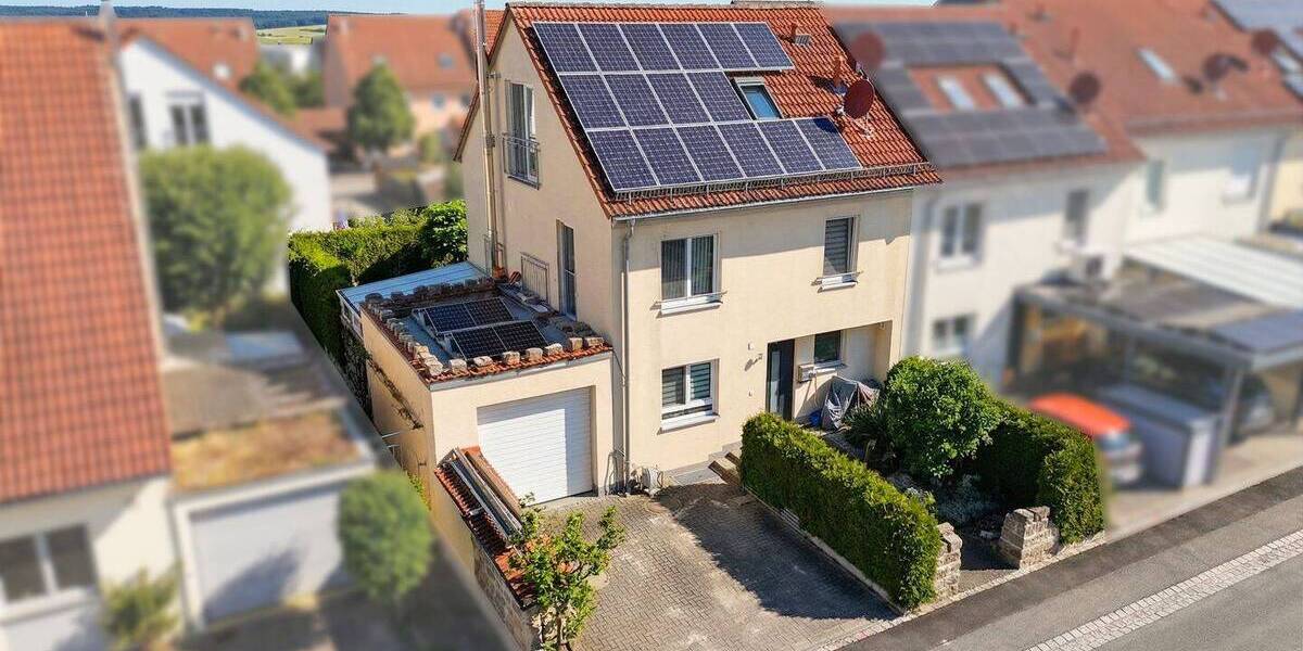 Reihenendhaus Würzburg Rottenbauer - 5 Zimmer, 150 m&sup2;, 445.000&euro; | Angebot:26500627