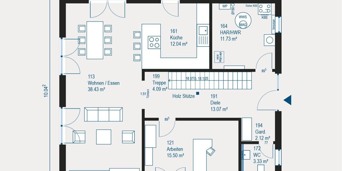 Modernes, projektiertes Einfamilienhaus in Tauberbischofsheim - individuell planbar - Einfamilienhaus Tauberbischofsheim | Angebot:27327402