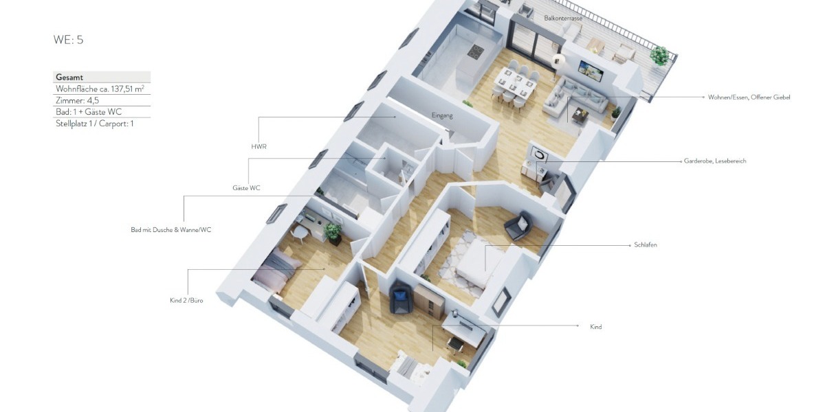 3 Zimmer - Neubau mit 5 Wohneinheiten „Am Fuß der Frankenwarte“ in Massivbauweise- Hier WE 2 - Etagenwohnung Höchberg | Angebot:25648424