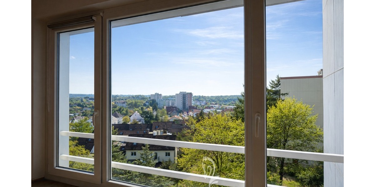 Eigennutzung oder Kapitalanlage: Apartment mit Weitblick nahe Uni Hubland mit Aufzug - Etagenwohnung Gerbrunn | Angebot:25714592