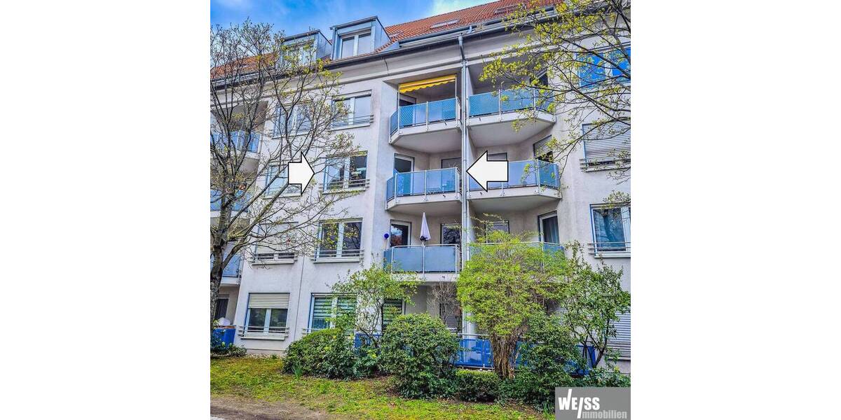 Etagenwohnung Würzburg Grombühl - 2 Zimmer, 61 m&sup2;, 222.000&euro; | Angebot:26320308