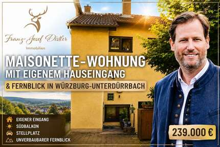 Wohnung Würzburg Dürrbachau - 2 Zimmer, 66 m&sup2;, 239.000&euro; | Angebot:27191887