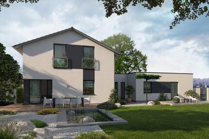 Modernes Mehrfamilienhaus: Gestalten Sie Ihr Zuhause individuell - Haus Geroldshausen | Angebot:27355795