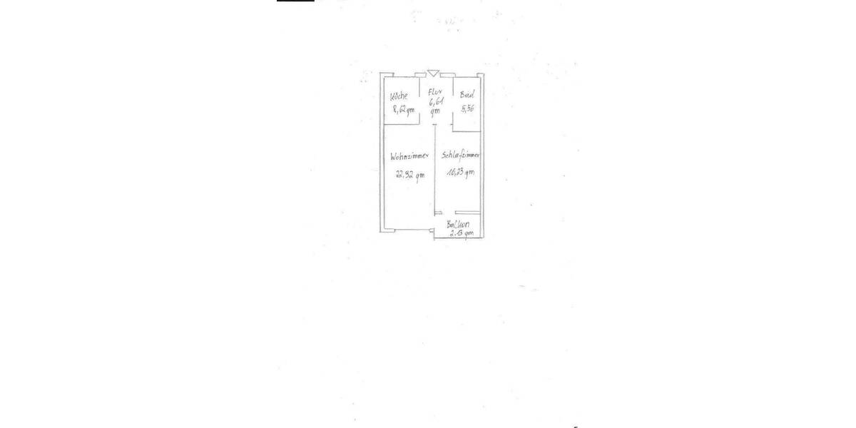 LUXUS Appartament mit Einbauküche, Balkon, Garage 2 zimmer