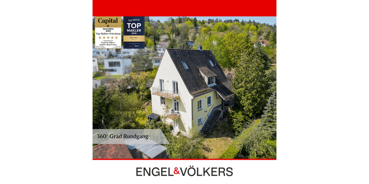 Einfamilienhaus Würzburg Steinbachtal - 9 Zimmer, 232 m&sup2;, 1.280.000&euro; | Angebot:26875318