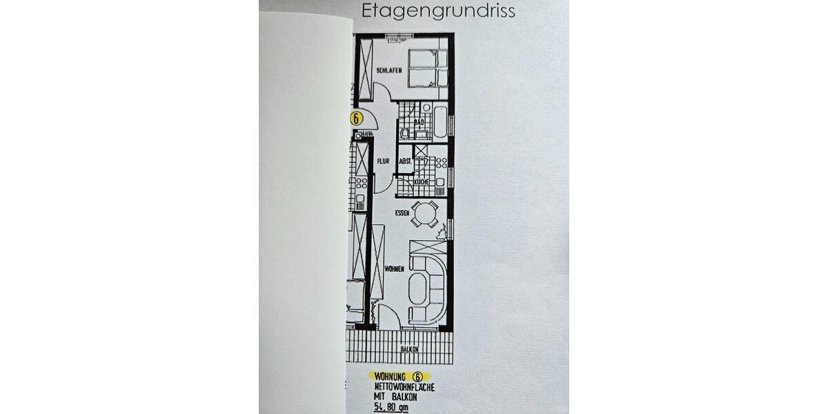 Etagenwohnung Güntersleben - 2 Zimmer, 55 m&sup2;, 199.000&euro; | Angebot:26445679