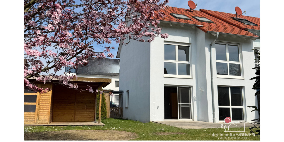 Reihenendhaus Kitzingen - 6 Zimmer, 131 m&sup2;, 429.000&euro; | Angebot:25984525