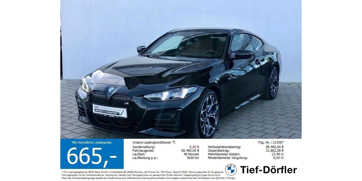 BMW M440 25.450 km 57.490 &euro; Marktsteft 97342