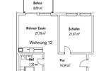 Etagenwohnung Tauberbischofsheim - 2 Zimmer, 76 m&sup2;, 760&euro; | Angebot:24977386