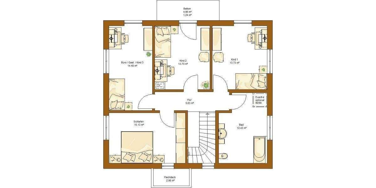 Einfamilienhaus Gaukönigshofen - 5 Zimmer, 165 m&sup2;, 472.600&euro; | Angebot:25677146