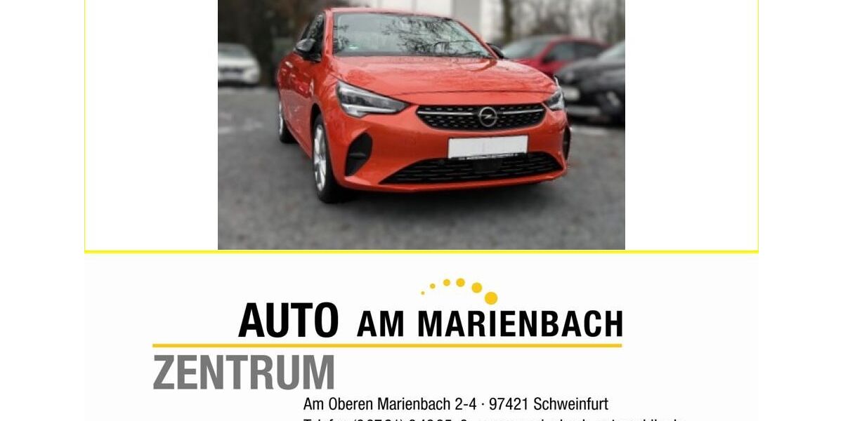 Opel Corsa 33.990 km 12.990 &euro; Grafenrheinfeld 97506