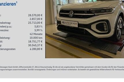 VW T-Roc 26.060 km 28.570 &euro; Reichenberg 97234