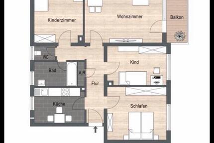 Wohnung Erlenbach bei Marktheidenfeld - 4 Zimmer, 95 m&sup2;, 238.000&euro; | Angebot:26594307