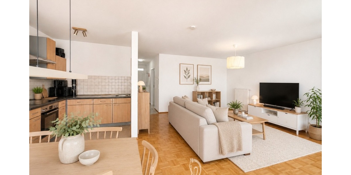 Altersgerecht Wohnen Helle 2-Zimmer-Wohnung mit Balkon, Aufzug und Stellplatz - Etagenwohnung Würzburg Zellerau | Angebot:27134349