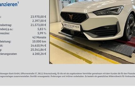 Cupra Leon 81.276 km 23.970 &euro; Reichenberg 97234