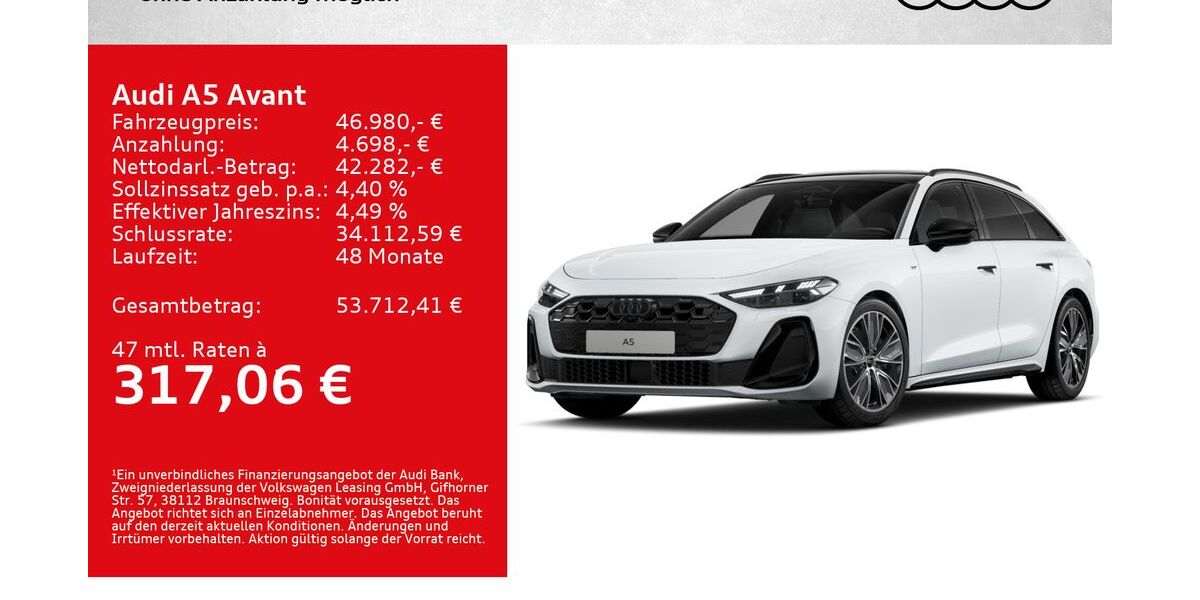Audi A5 26.000 km 46.980 &euro; Kitzingen 97318