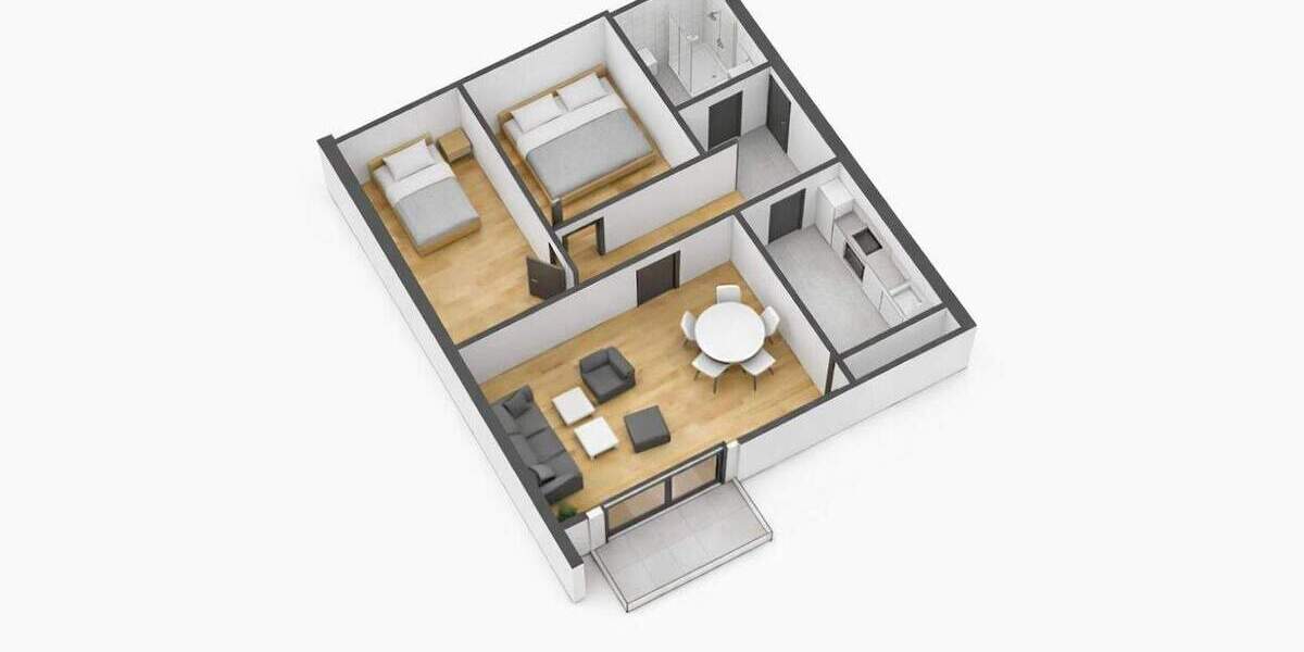 Etagenwohnung Kitzingen Hohenfeld - 3 Zimmer, 78 m&sup2;, 219.500&euro; | Angebot:25065812