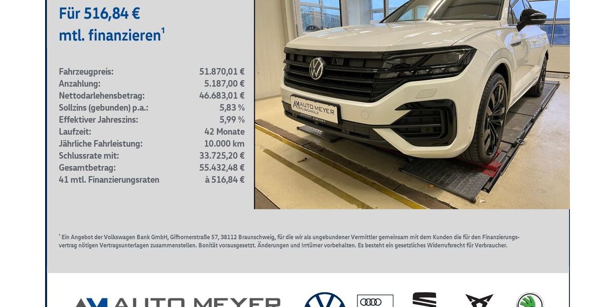 VW Touareg 80.607 km 51.870 &euro; Ochsenfurt 97199