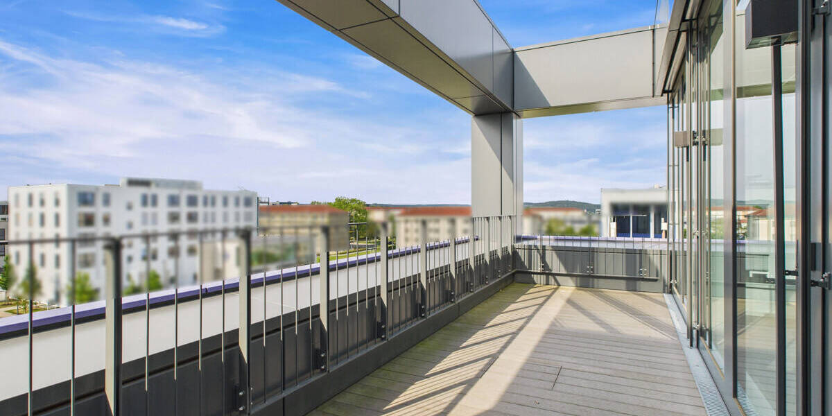 Repräsentatives Büro mit Südbalkon und hochwertiger Ausstattung für Unternehmen zimmer