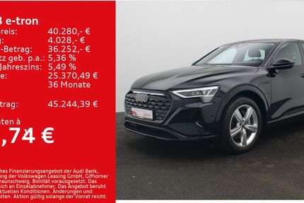 Audi Q8 e-tron 40.000 km 37.980 &euro; Würzburg 97076